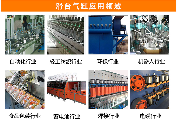 滑臺氣缸應用領域